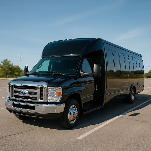Flower Mound Coach Bus Service 18 Passenger Minibus