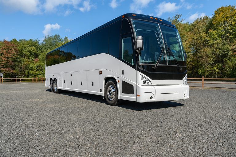 Flower Mound Coach Bus Service 56 Passenger Coach Bus