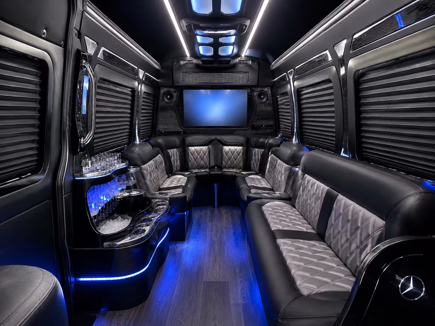 bus rentals for corporate retreats and off site team events near flower mound