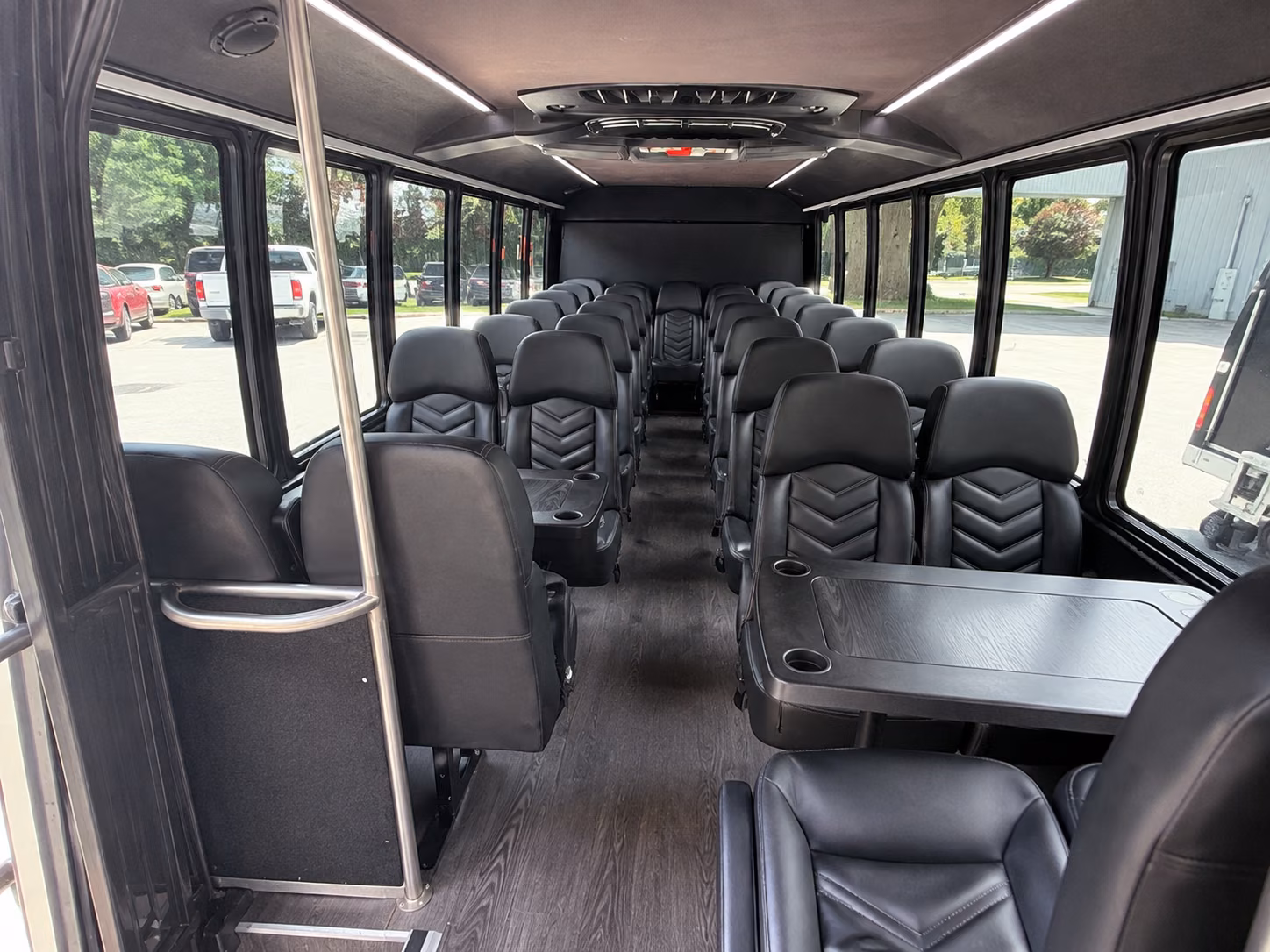 charter buses for flower mound school prom groups and large squads