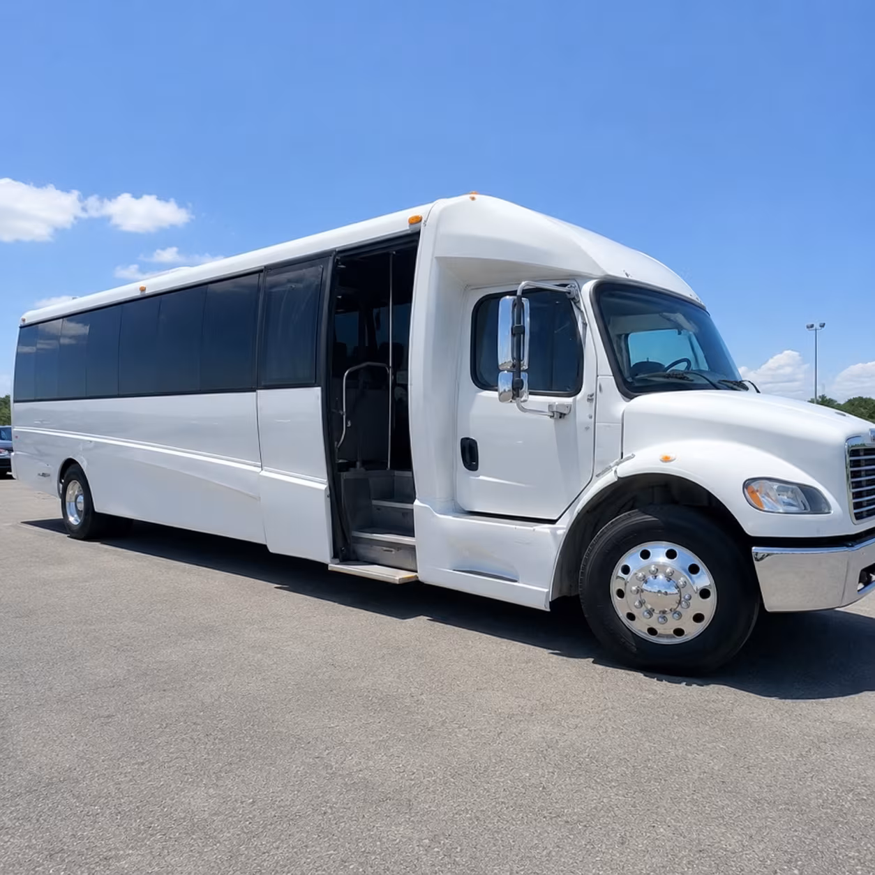 corporate airport transfer buses between flower mound and dfw