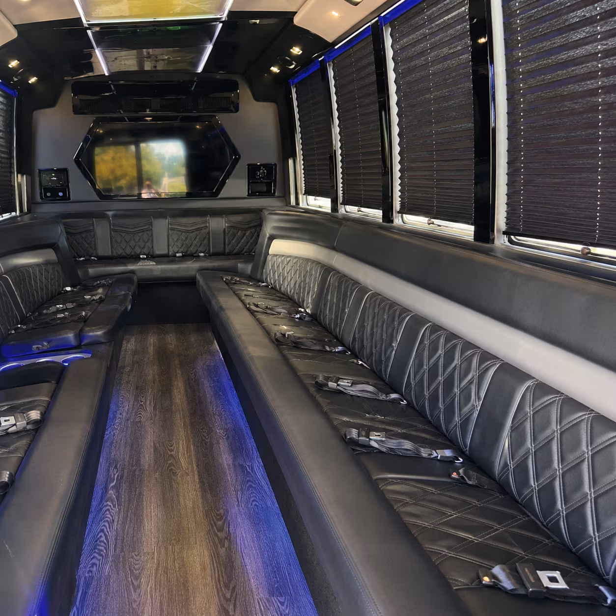 flower mound birthday party bus rental