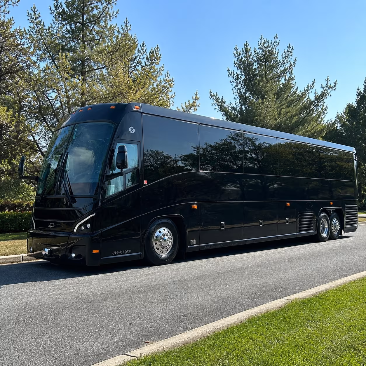 flower mound bus rental service area