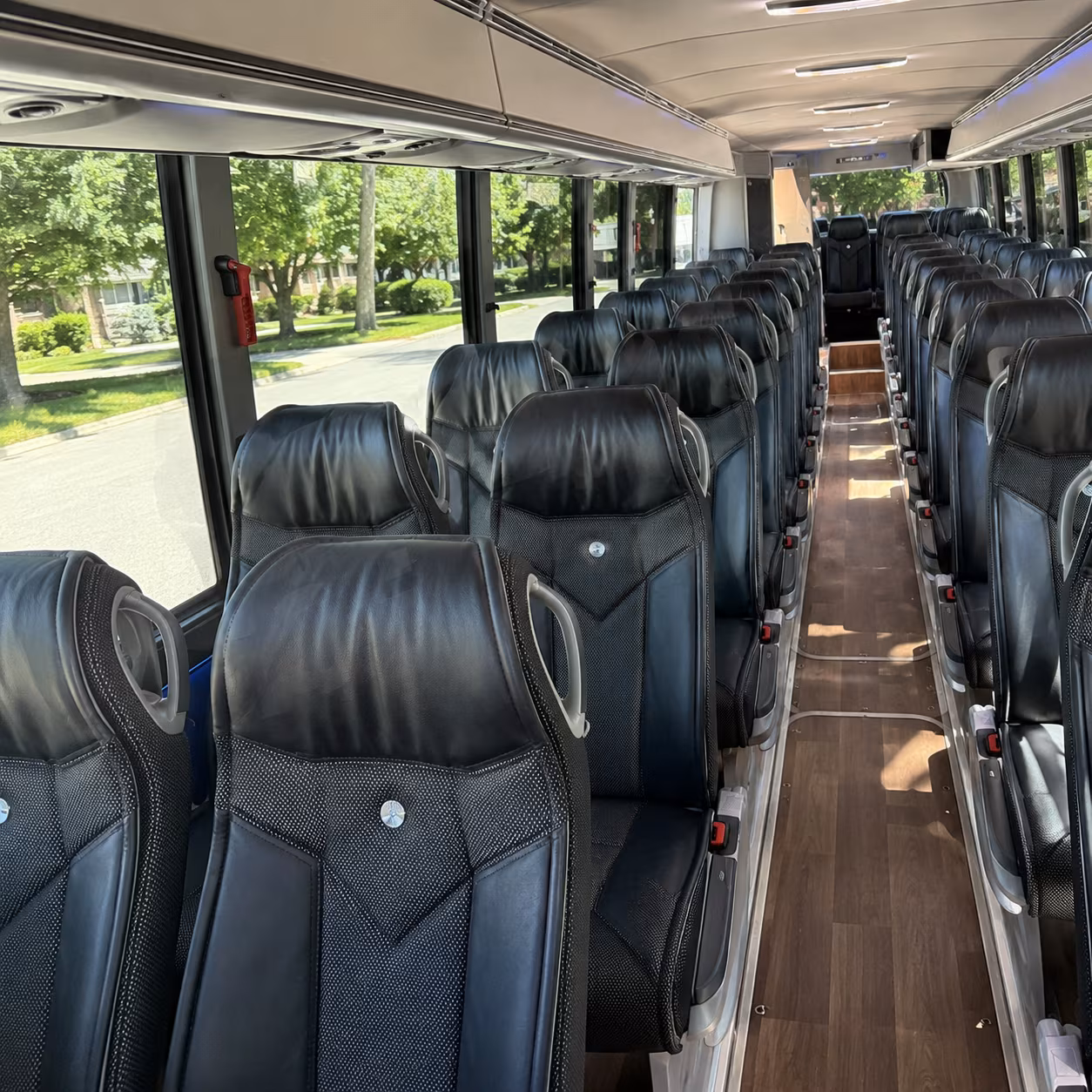 flower mound charter buses