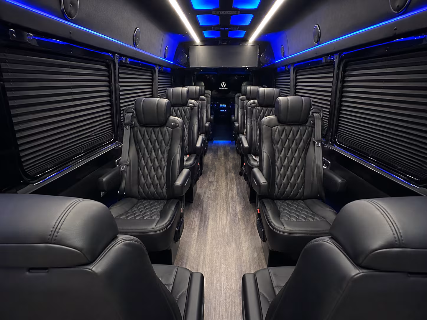 flower mound concert transportation onboard seating