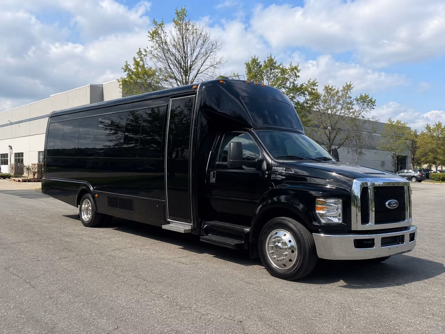 flower mound holiday party bus rental