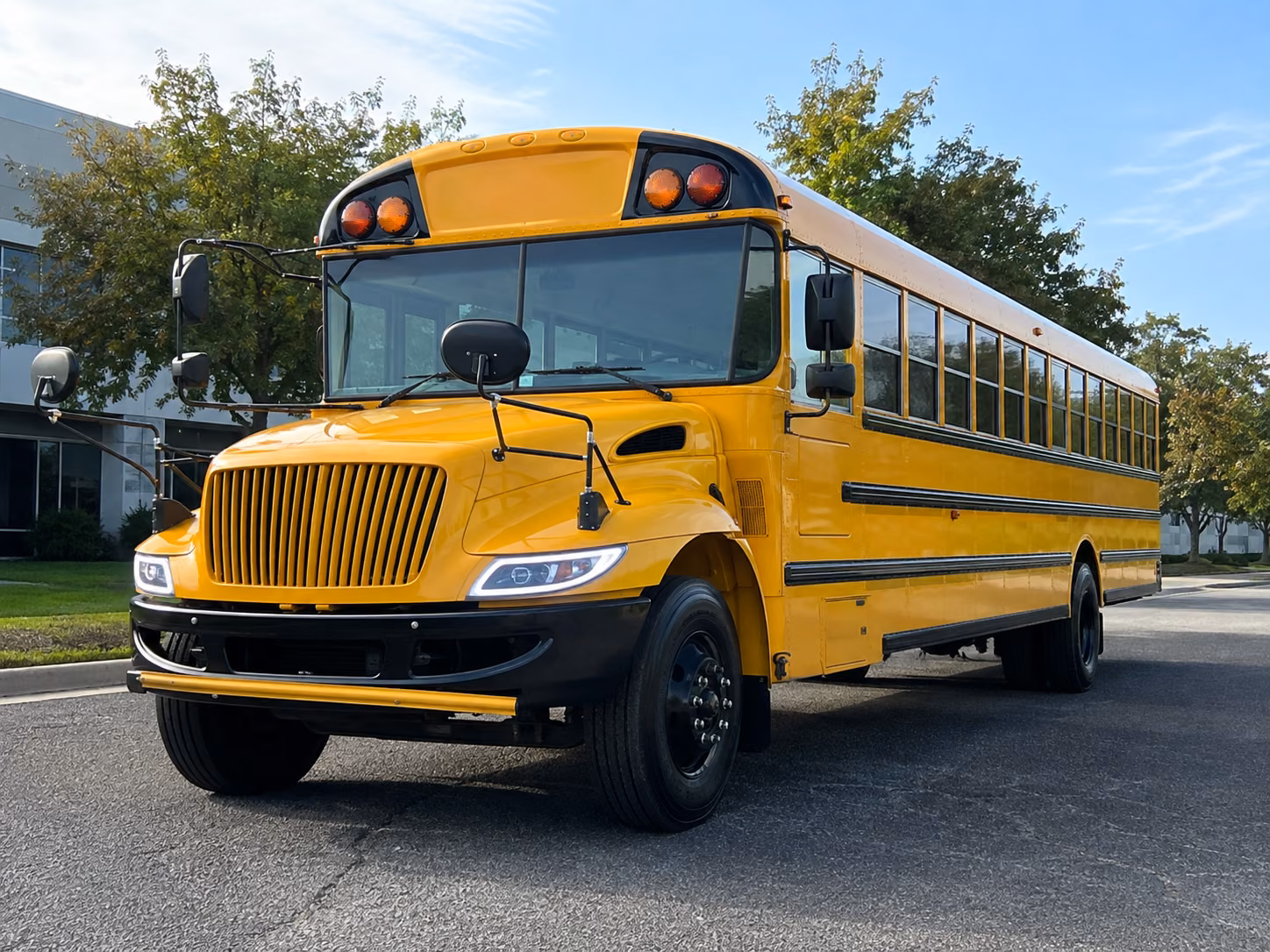 flower mound school bus