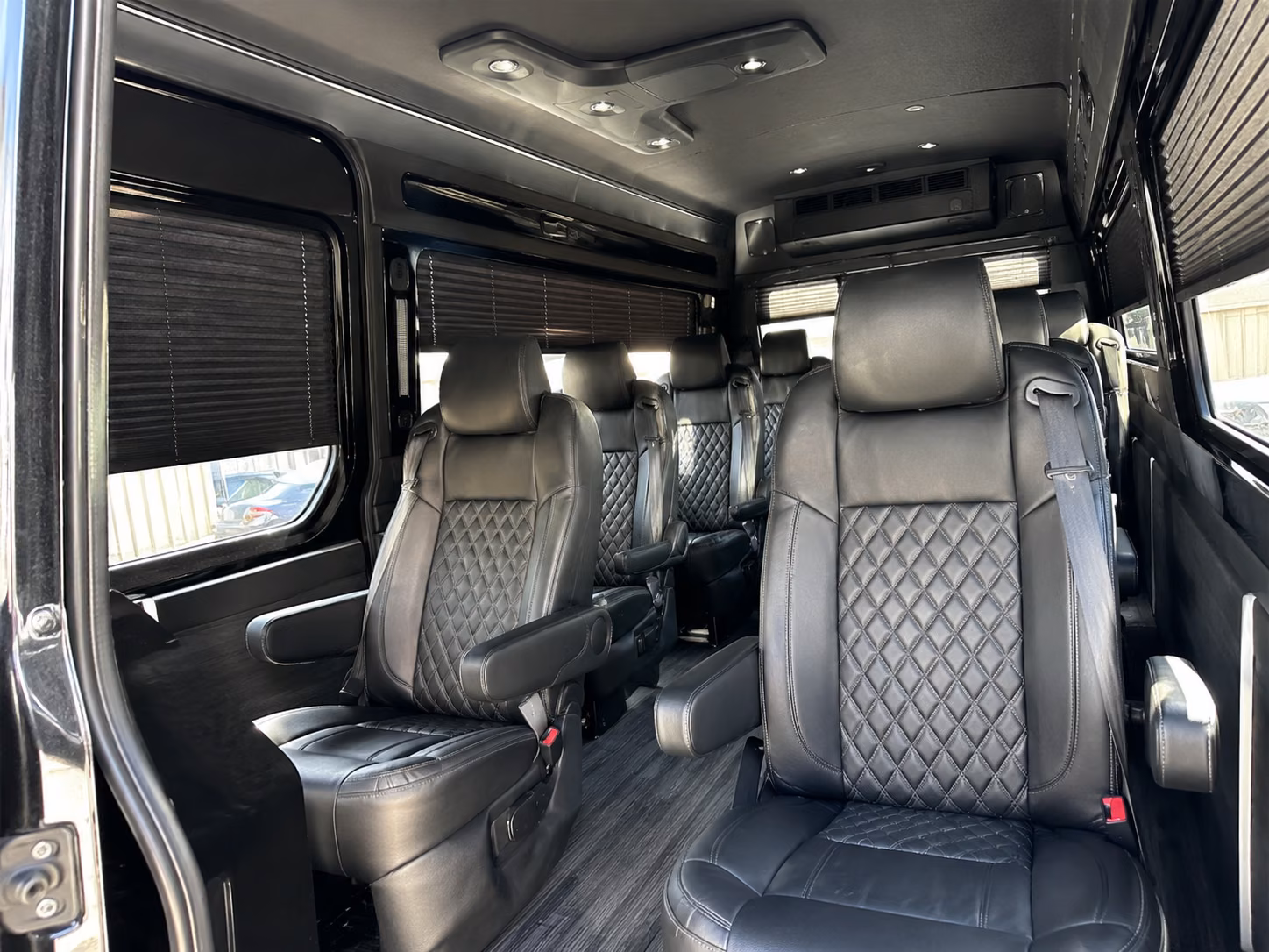 flower mound sprinter van with driver interior