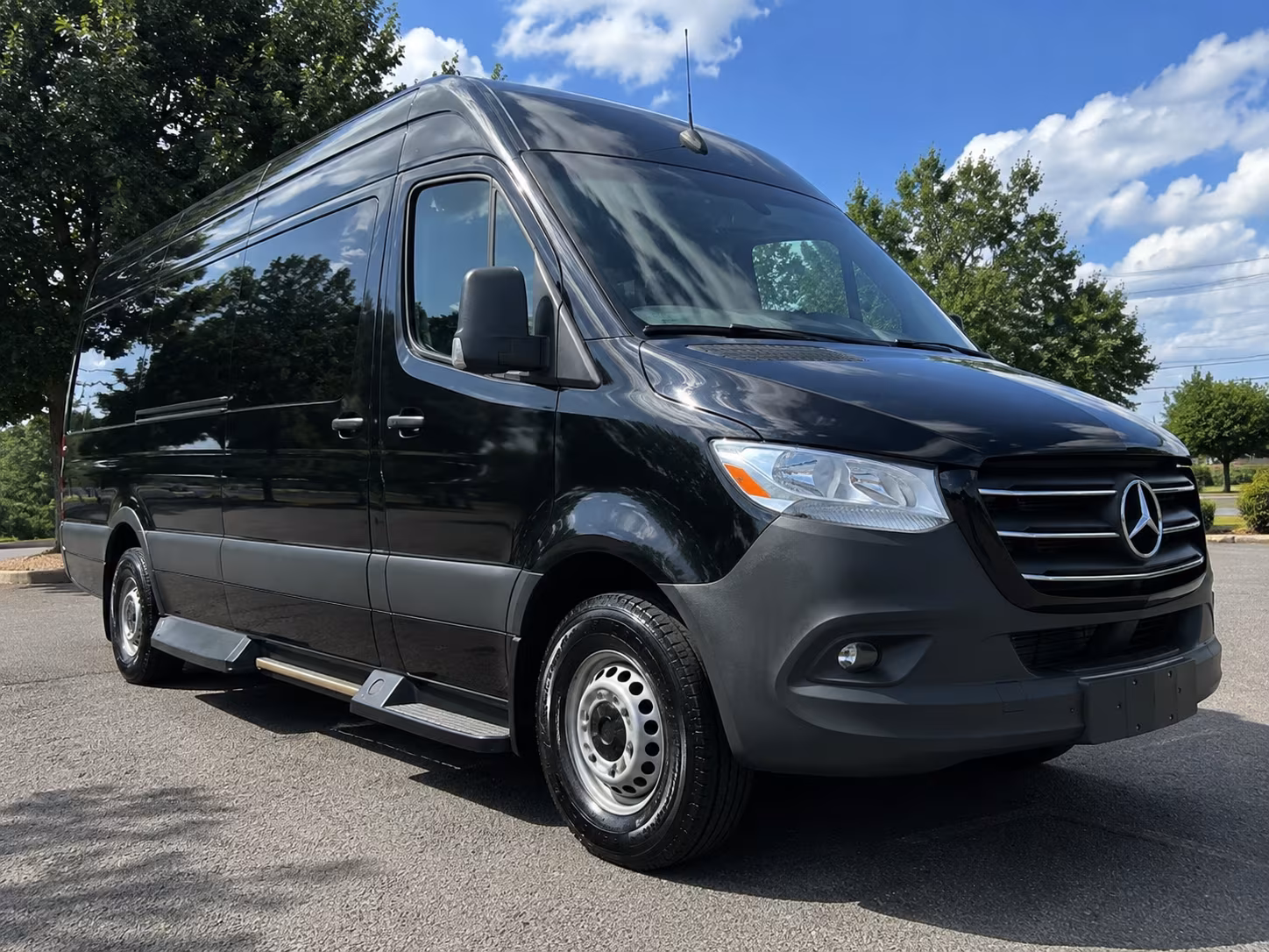 flower mound sprinter van with driver