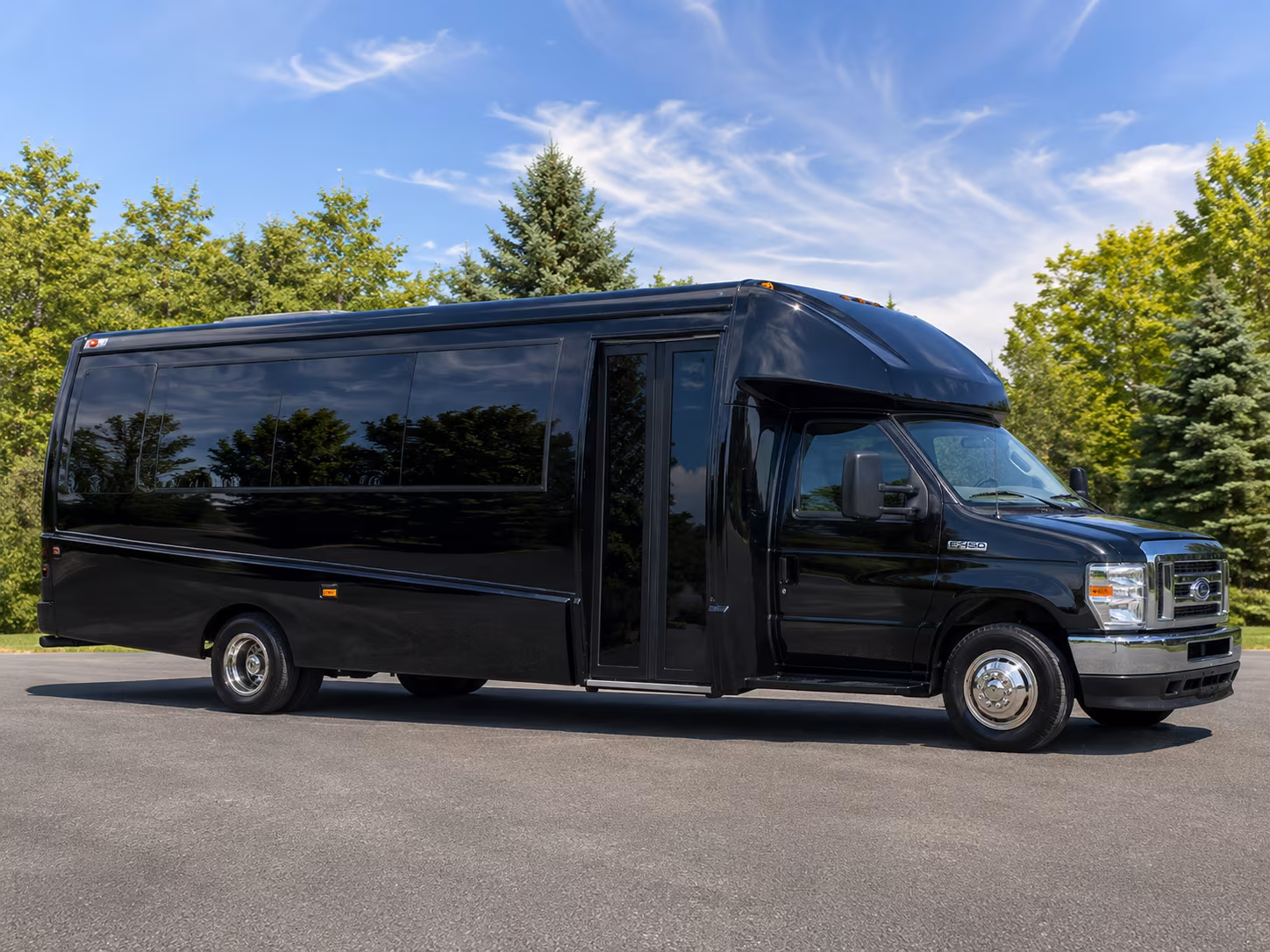 flower mound wedding transportation