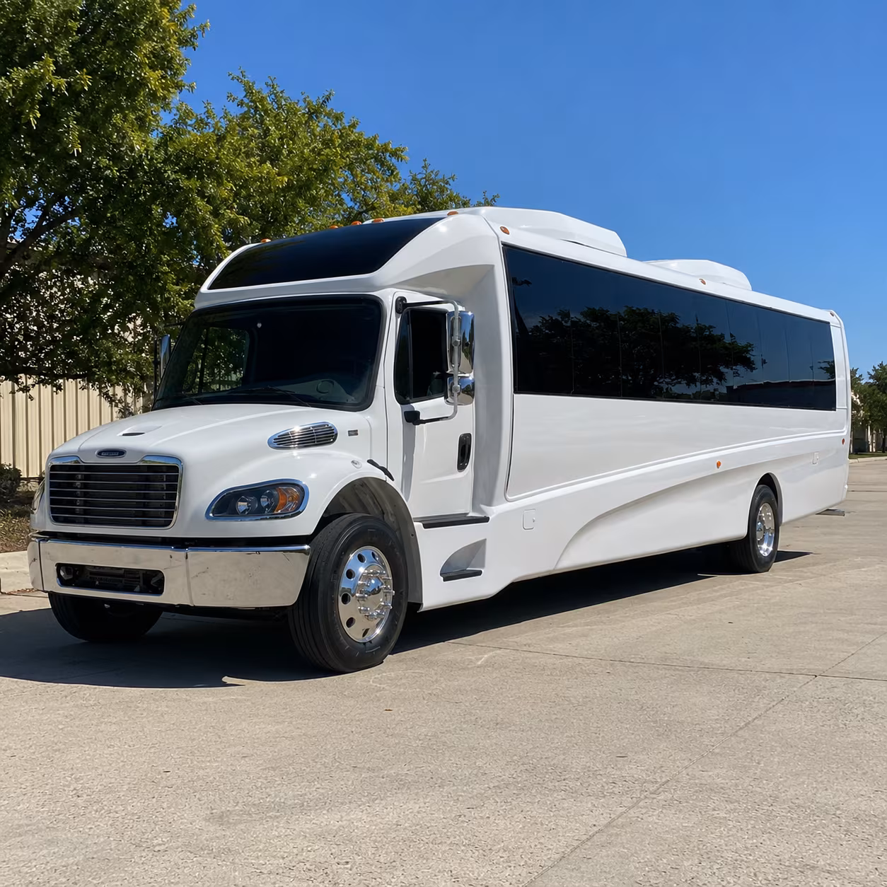 long distance charter bus trips from flower mound to dallas and fort worth