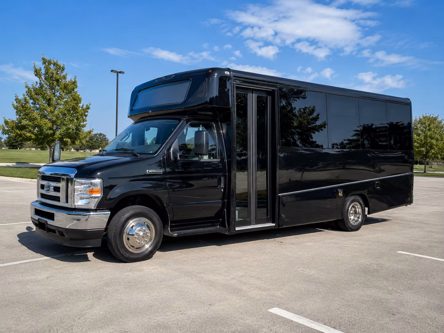 school field trip and group outing buses in flower mound
