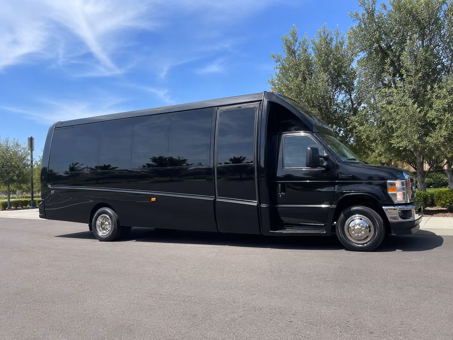 youth group and confirmation class buses in flower mound texas